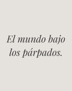 libro sobre sueño: El mundo bajo los párpados